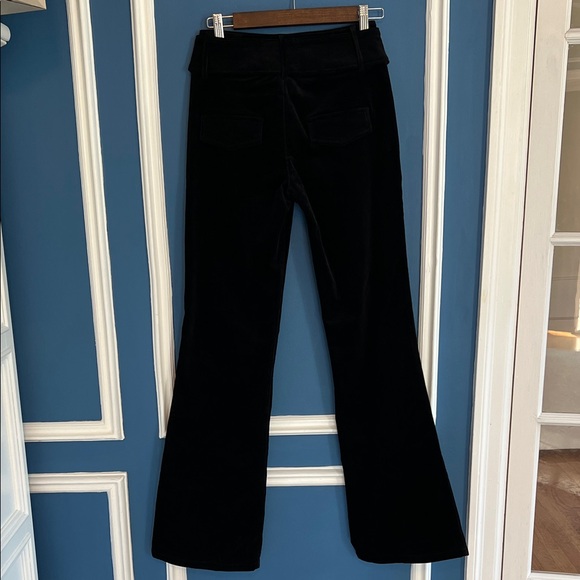 NWT Tiger Mist Aneya Black Corduroy Belted Flare Pants - Size XS - Picture 6 of 9